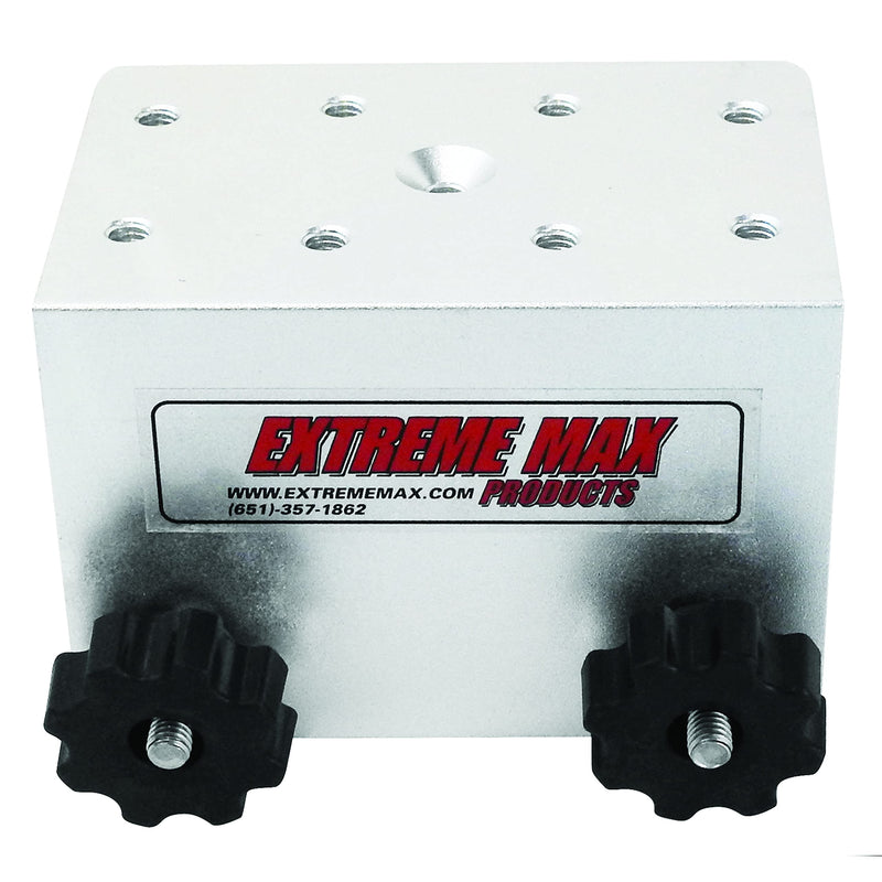 Extreme Max 3005.4402 90° Aluminum Slider Base for Tracker Versatrack Systems