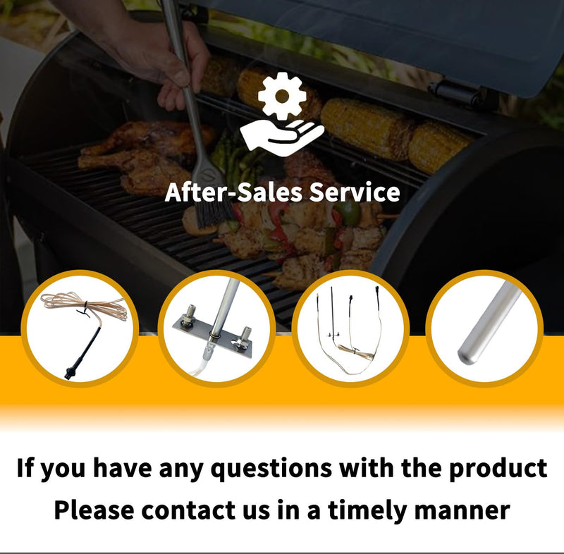 RTD Temperature Probe Sensor Fits for Z-Grill Pellet Grill 700 Series,Replace ZG-RTD-2