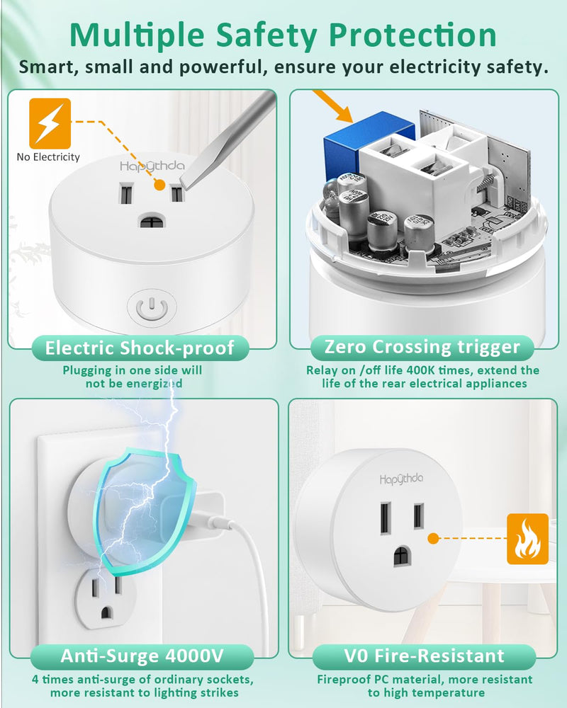 Remote Control Outlet Plug with Countdown Function, 15A/1500W, 500 Feet RF Range Wireless Light Switch, No Wiring Needed Remote Outlet for Small Electrical Appliance,3 Outlets & 1 Remote 3 Outlets & 1 Remote