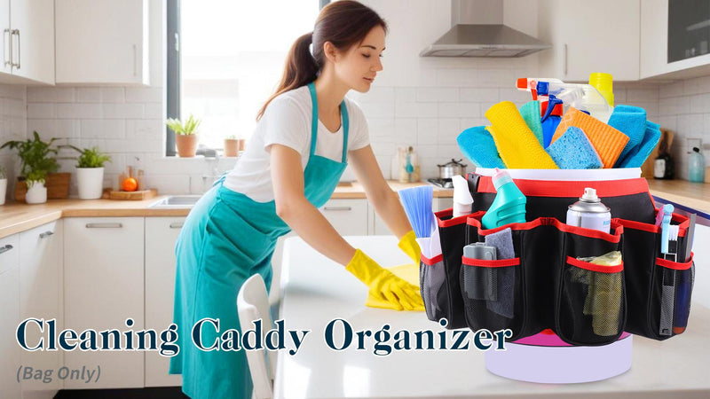 Portable Bucket Cleaning Tool Organizer,5 Gallon Bucket Holder