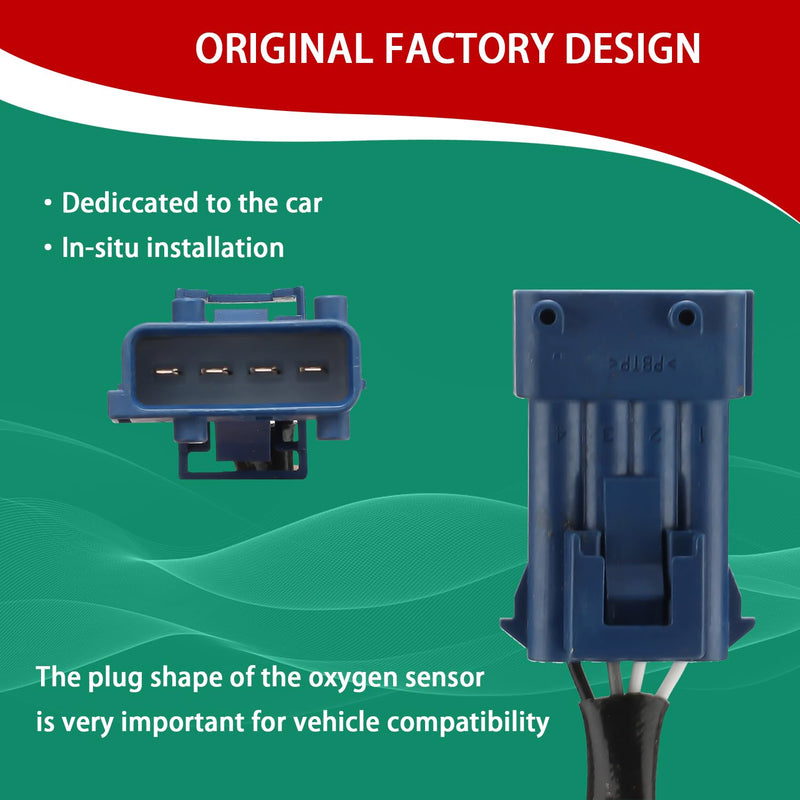 O2 Oxygen Sensor Heated Air Fuel Ratio Compatible with Mini Cooper 2007-2015 Cooper Countryman 2011-2016 Cooper Paceman 2013-2016 L4 1.6L Replace# 234-4488 1 PCS
