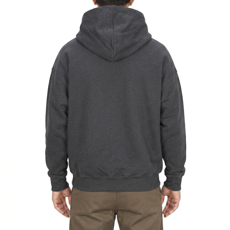 95% Cotton Full-Zip Hoodie with Full-Arm Access | Dialysis, Chemo & IV Infusion Sweatshirt | Unisex Relaxed Fit 3X-Large Gray