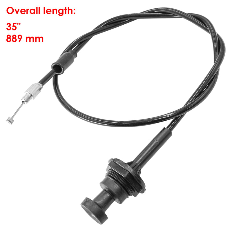 Caltric Carburetor Carb Friction Choke Cable Compatible with Polaris Predator 500 2003 2004-2007