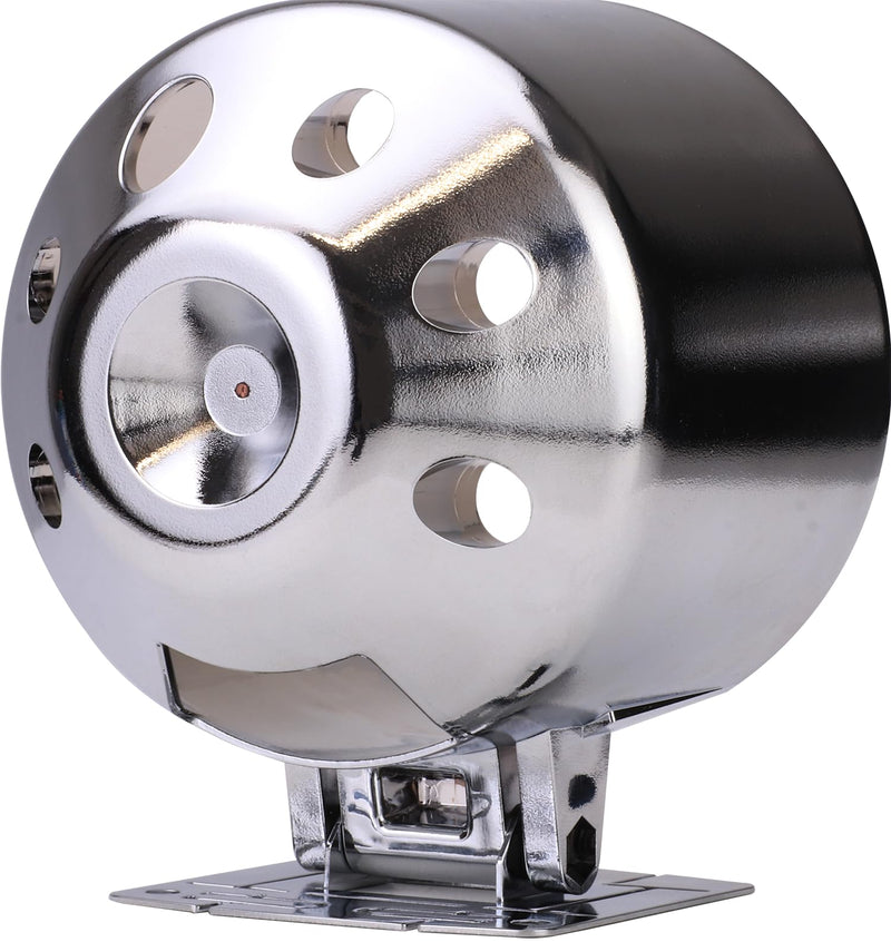 Universal 85mm 3-3/8" Chrome Single Gauge Dashboard Pod Mounting Cup & Stand for Automobile Boat