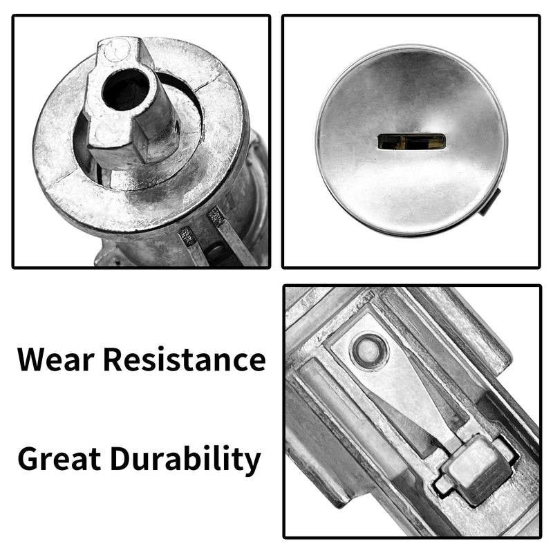 Ignition Lock Cylinder Switch with Keys | Replacement for 2001-2010 Dodge Ram 1500/2500/3500, Durango, Dakota, Chrysler Aspen & Mitsubishi Raider | Replace#: 924-709, 5018702AA