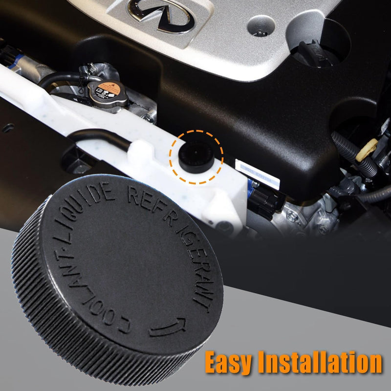 Engine Coolant Overflow Reservoir Tank Cap Compatible with Infiniti EX35 FX37 EX37 G35 Q70 QX50 G25 G37 2003-2017 with Nissan Murano Rogue Versa Quest Replace 21712-79900 AM-4118851190