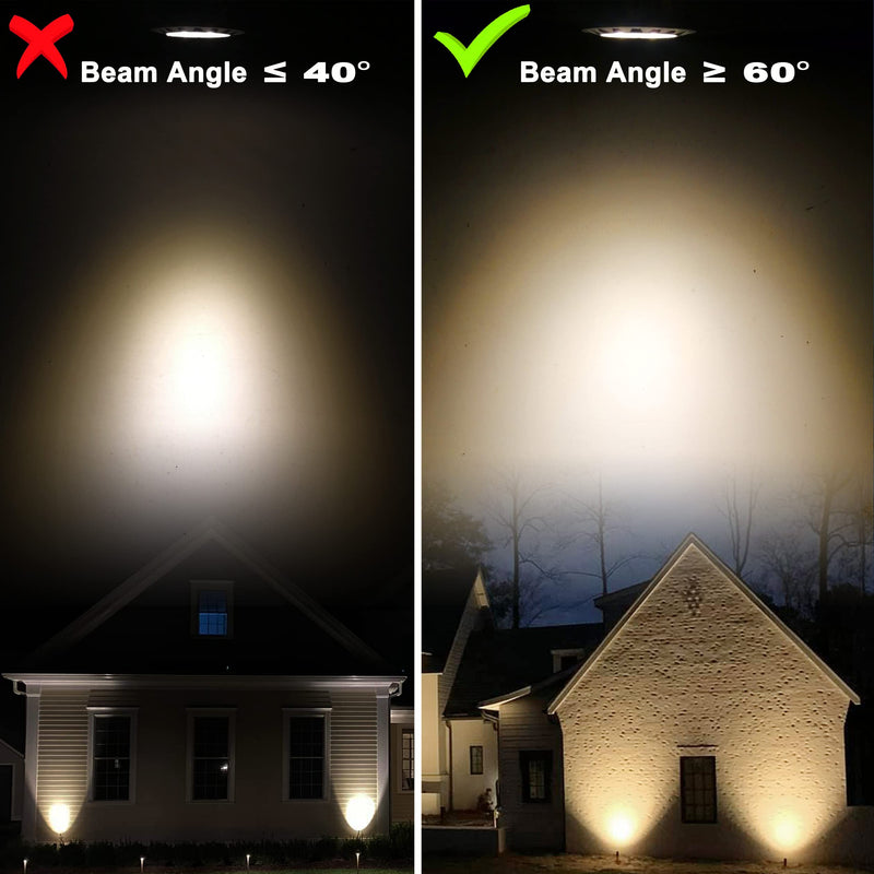 ALIDE MR16 7W 60 Degrees GU5.3 Led Bulbs Replace 50W to 75W Halogen Equivalent,2700K Warm White,12V Low Voltage MR16 Bulb Spotlight for Outdoor Landscape Flood Track Recessed Lighting,560lm,6 Pack 2700k Warm White MR16 GU5.3 (6 count)