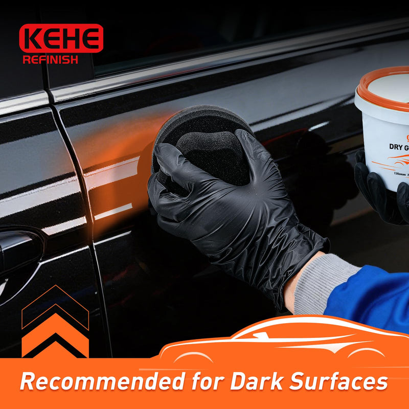 7.5 oz(212g) Orange Dry Guide Coat Auto Body,Ultra-Fine Sanding Powder Coat Kit-Efficiently Detects Sanding Scratches, Pinholes in Body Fillers,Repairs Surface Imperfections and Dents Orange Coat