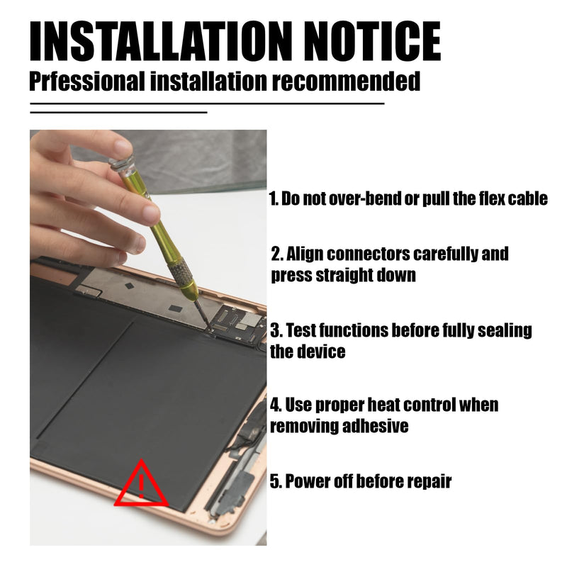 2PCS for iPad Pro 11 1st Gen Screen Adhesive Replacement for iPad Pro 2018 11 inch Front Touch Panel LCD Bezel Frame Pre-Cut Tape Sticker Glue Fit for Model: A2013 A1934 A1979 A1980