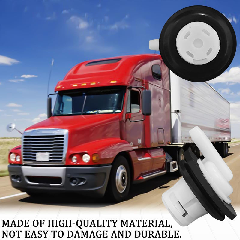 1 PC Fuel Tank Vent Plug, Fuel Tank Vent Valve and Grommet Kit, 5360058 5360059 Gas Tank Vent Valve Compatible with Jeep Wrangler, Ford 1980-1996 F150 F250, 1980-1997 F350 Black