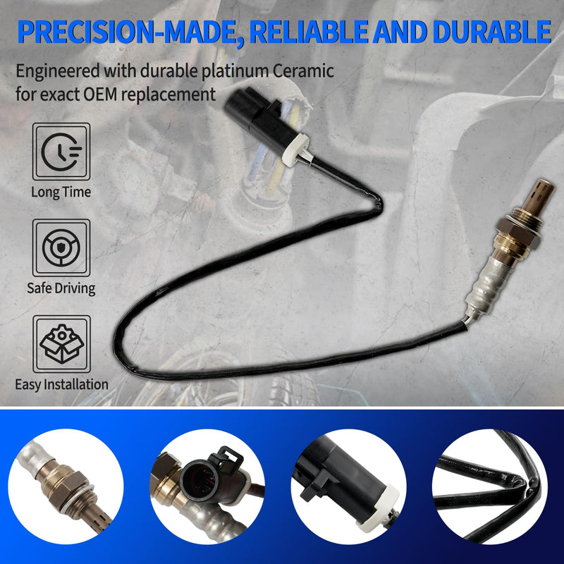 2PCS Oxygen Sensor Upstream Downstream O2 Sensor Compatible with Ford F150 F250 Ranger Expedition Explorer Escape, Mazda Tribute, Lincoln & More Replace# 15716,15717,15718, 15719,ZZC318861 2