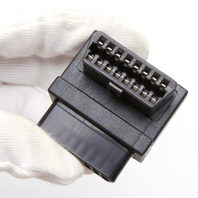 OBD2 Splitter, bbfly-B31 Full 16pin OBDII Port 1 Male Splitter to 2 Female Extension Cable 1.6IN/4CM (B31 1PACK) B31 1PACK