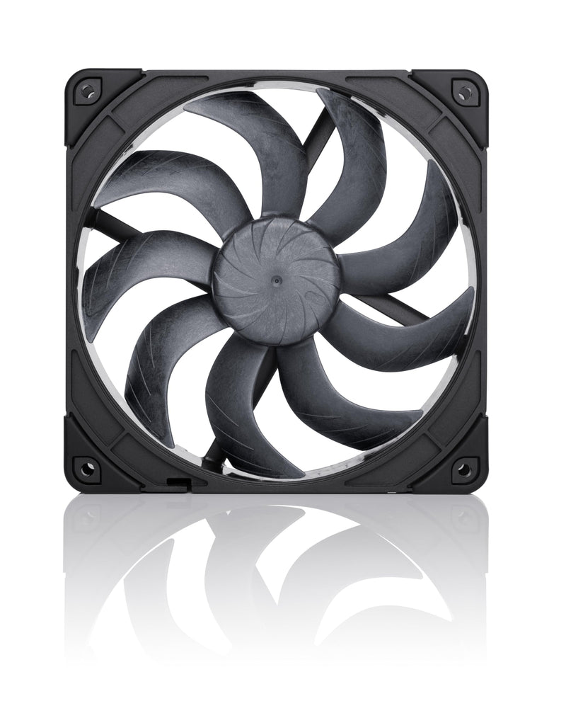 Noctua NF-A14x25 G2 PWM chromax.Black, Premium-Quality Quiet 140mm PC Fan (Black)