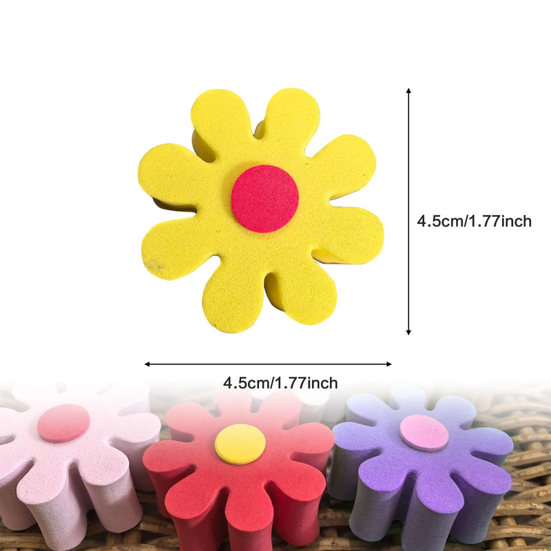 4pcsDaisy Car Antenna Topper,Auto Mirror Dangler,Aerial Ball Antenna Topper, Automotive Roof Lovely Daisy Antenna Balls Sticker Decor,Funny Daisy Antenna Hat for Vehicles,Universal Car Accessories