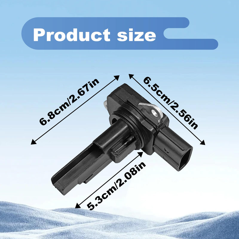  [AUSTRALIA] - 1 Pcs MAF Mass Air Flow Sensor Meter, Compatible with 2007-2017 Camry, 2009-2018 Corolla, 2006-2018 RAV4, 2007-2012 ES350, 2007-2012 RX350, Replace OE Number 197-6110,1976110,197400-5150, 22204-0H010