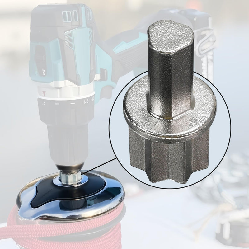 7431 Sailboat Winch Bit Adaptor, Sailing Cordless Drill and Winch Adapter for Cordless Screwdriver Winch Bit for Power Drill Sailboat Winch Drill Adapter Bit, Convert to Powered Winch.