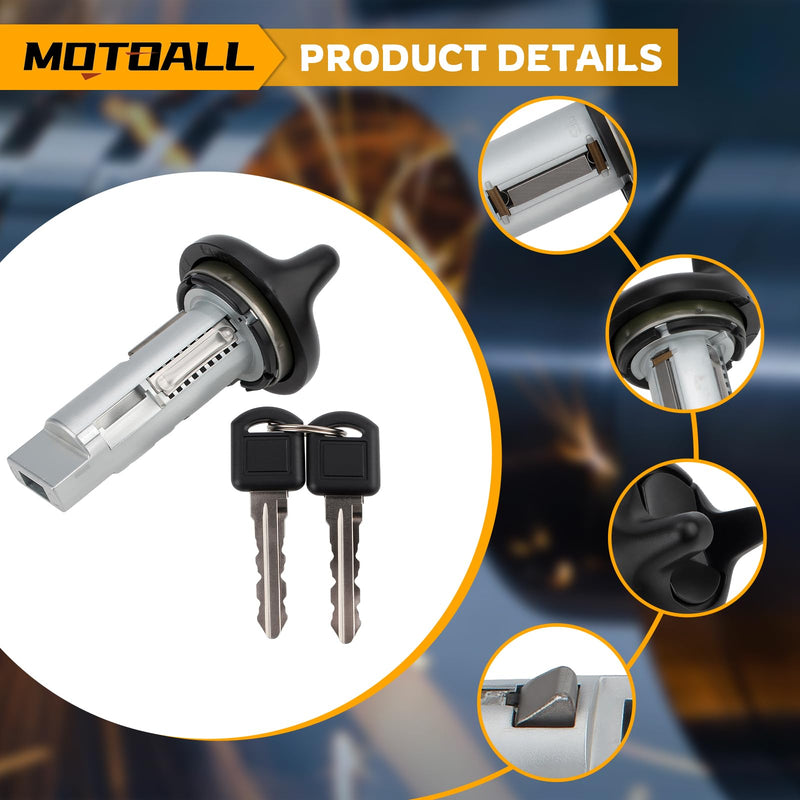 MOTOALL New Ignition Key Switch Lock Cylinder for Chevy GMC C K Pickup 95 96 97