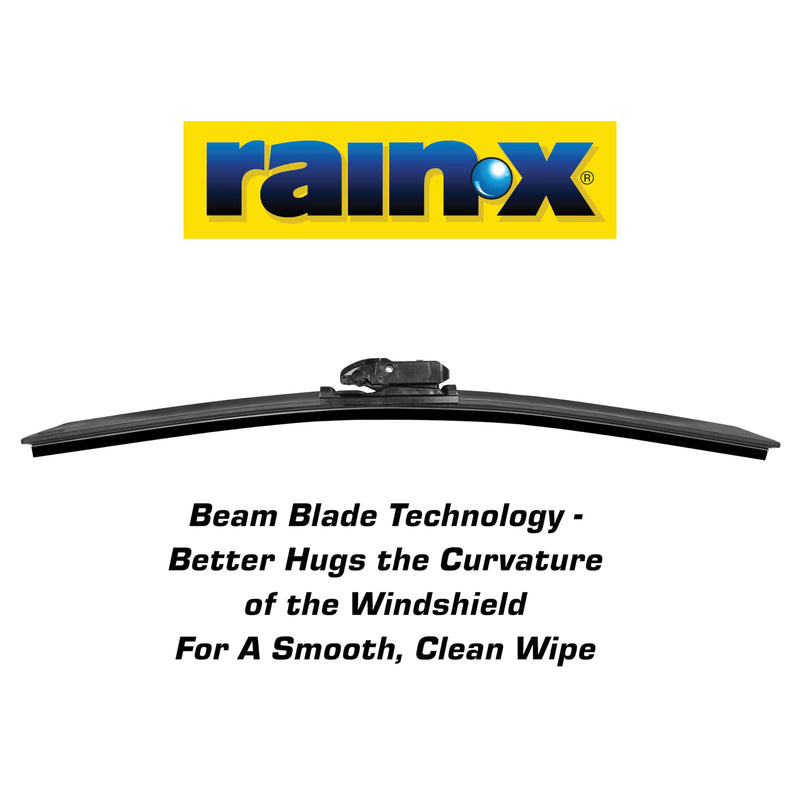 Rain-X 870122 Truck & SUV Rugged Series Premium Wiper Blades, 22 Inch Windshield Wipers (Pack Of 1), Automotive Replacement Windshield Wiper Blades Engineered For All Driving Adventures 22"