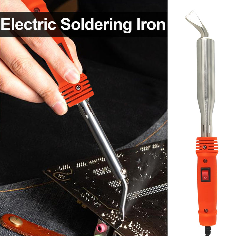 100W Electric Soldering Iron Quick-Heated Soldering High Power Welding Electronic Repair Tools, 110V 100W