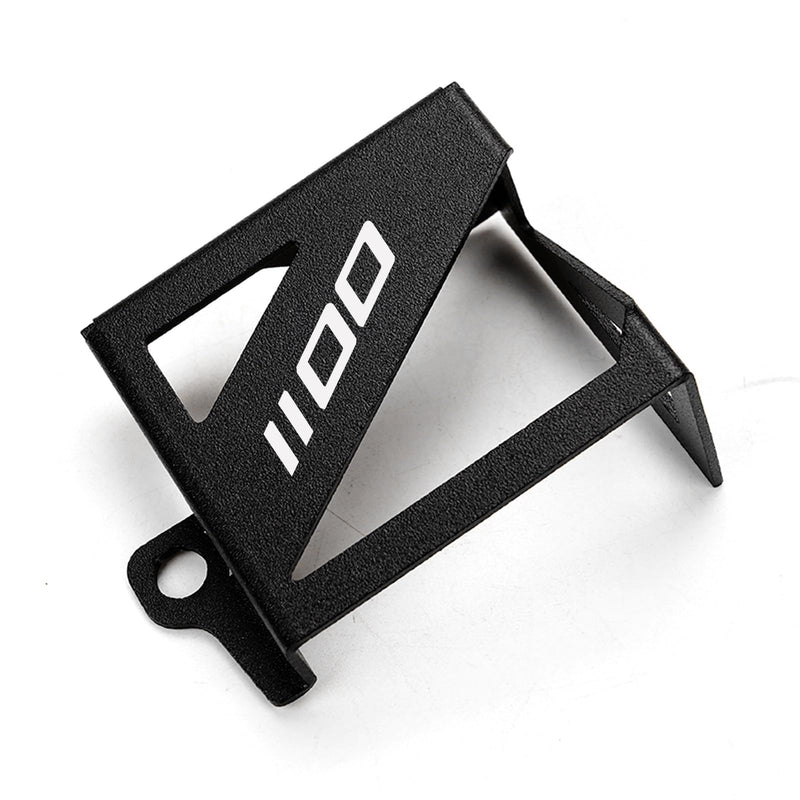 Compatible with Africa Twin CRF1100L DCT CRF 1100L Adventure Sports ES 2019-2023 2024 2025 CNC Motorcycle Rear Brake Fluid Reservoir Cover Guard (Black) Black