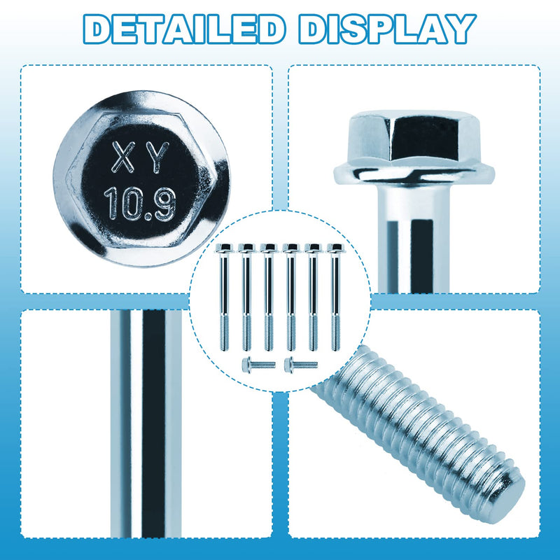 LS Water Pump Bolt Kit Thermostat Bolt Kit Fits for All GM Chevrolet 1997-2014 LS Series Engines LSX LS1 LS2 LS3 LS6 LS7 LS9 LQ4 LQ9, 5.3L 6.0L 6.2L Thermostat Shell Bolts