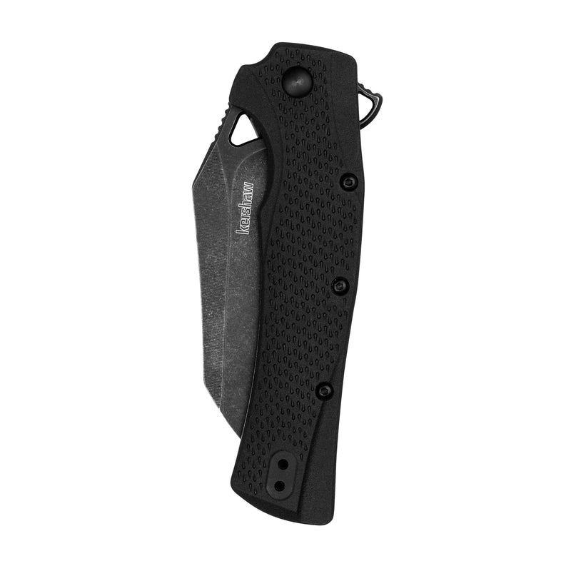 Kershaw Dawnstar Pocket Knife, Black, 3.5 Inch Stainless Steel Hawkbill Blade, EDC with Assisted Opening, Reversible Pocketclip, Everyday Carry Pocket Knife for Men and Women
