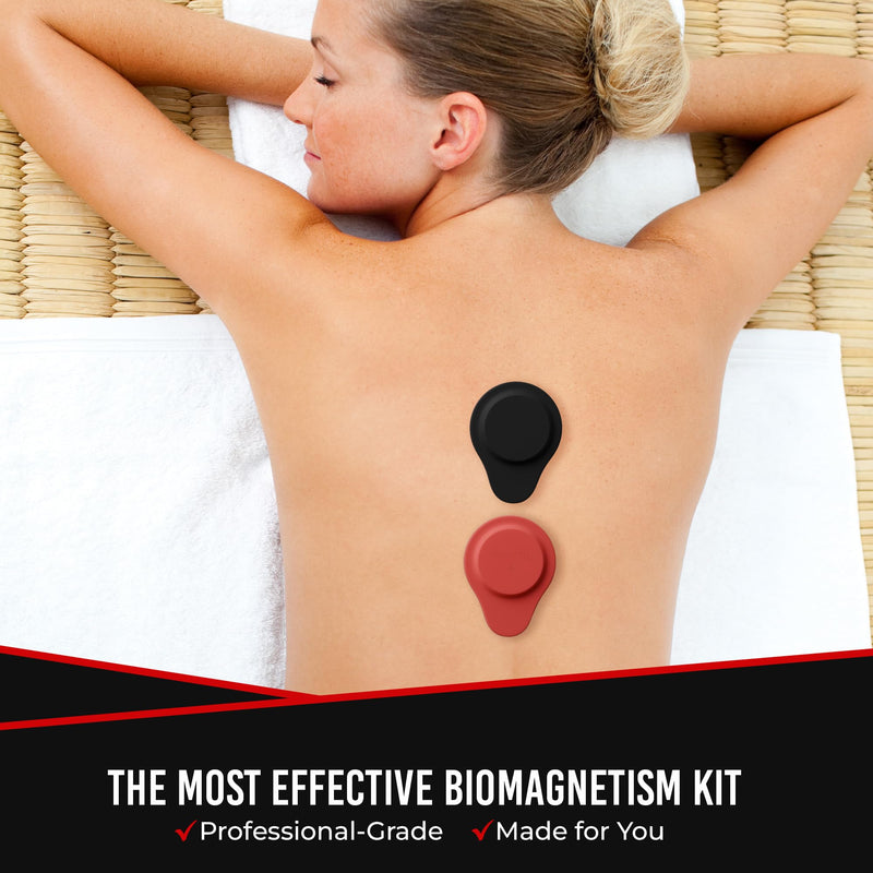 MagnetRX® Neodymium Biomagnetic Magnet Kit – Imanes para Biomagnetismo Médico – Dr Goiz Biomagnetic Therapy Magnets for Bio Magnet Pair – Biomagnetism Magnets with Silicone Covers (Large | 2 Units) Large (Silicone Covers)