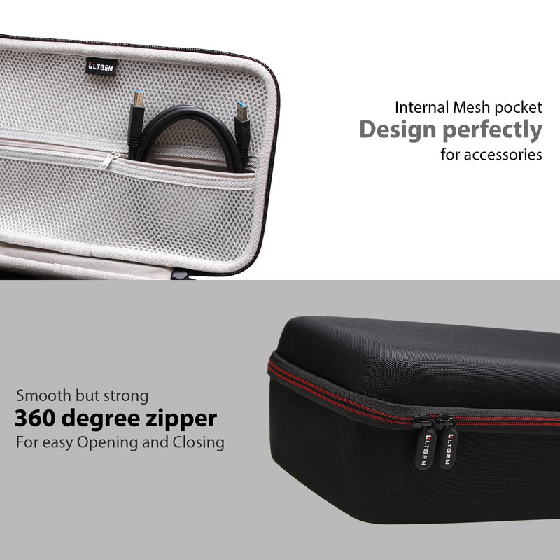 LTGEM Case Compatible with ScanSnap iX1300 & Doxie Pro DX400, Black Grey