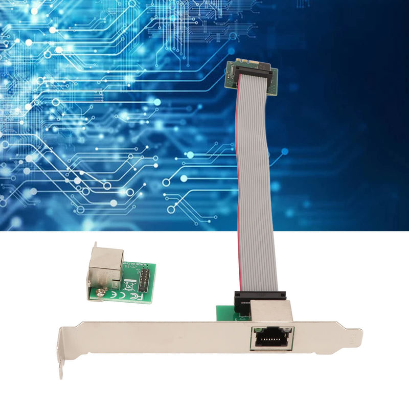 Gigabit Ethernet Server Adapter, M.2 A E Key Single Port Gigabit Server NIC Adapter 1000M RJ45 Ethernet NIC.