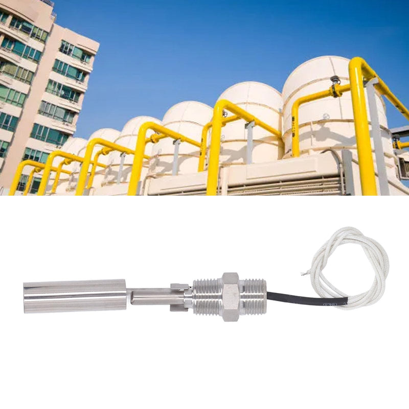 Topyond Stainless Steel Water Level Sensor with Male Thread 1/2 NPT and DC0-110V for Liquid Level Detection