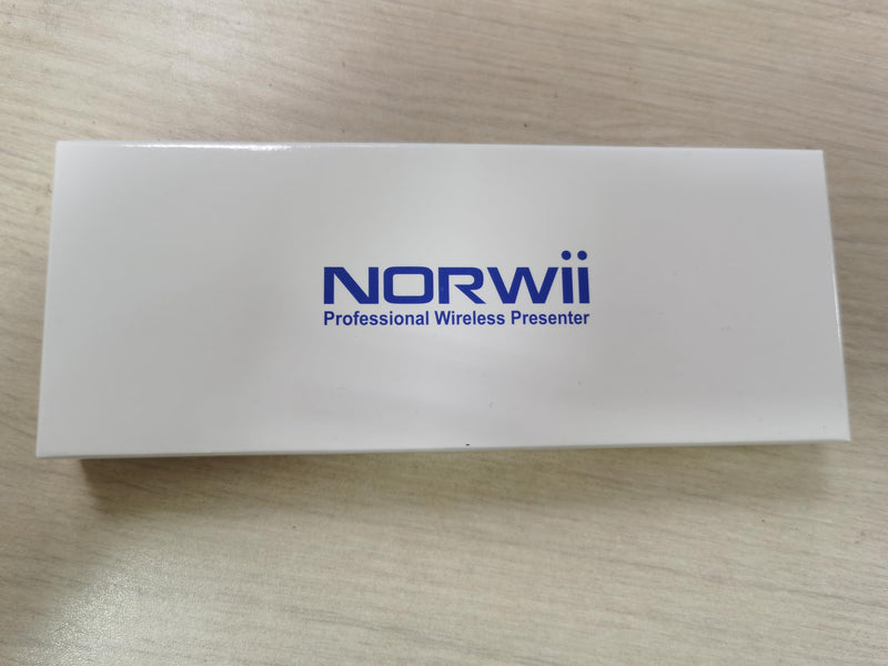 Norwii N95 Bluetooth Presentation Clicker with USB-A Receiver, PowerPoint Clicker for Presentation Remote, Rechargeable Wireless Presenter Pointer, Slide Clicker for PC/Laptop/e-Book(Green, BLE&USB-A) Green Light
