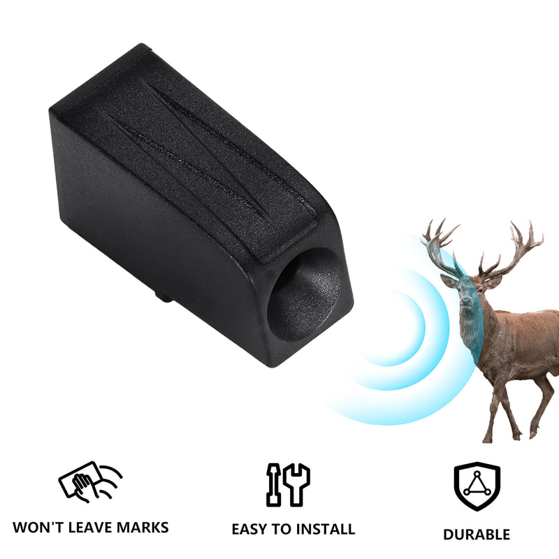 Deer Whistles for Vehicles - Single-Horn Design, Waterproof & High-Frequency Sound, Universal Fit for Cars, Trucks, Motorcycles, RV (12 Packs) - Ideal for Drivers 12 Pack