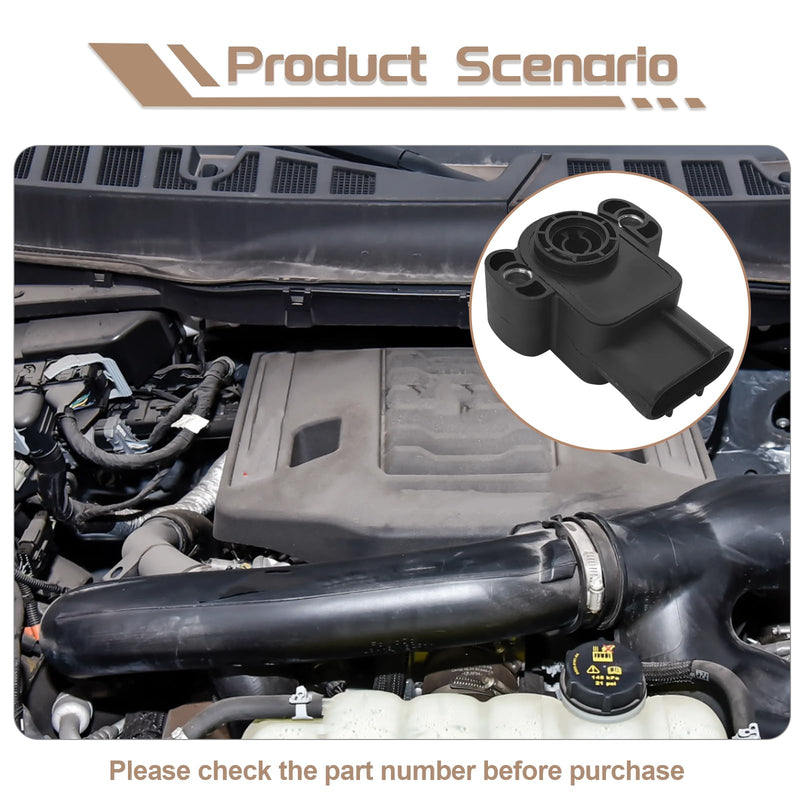Accelerator Pedal Position Sensor, Compatible with F0rd F-250/F-250 Super Duty, F-350/F-350 Super Duty/F450 Super Duty 8 Cyl|7.3L, Replace# 699-200, F6TZ9F836AA, T92001, 671000P