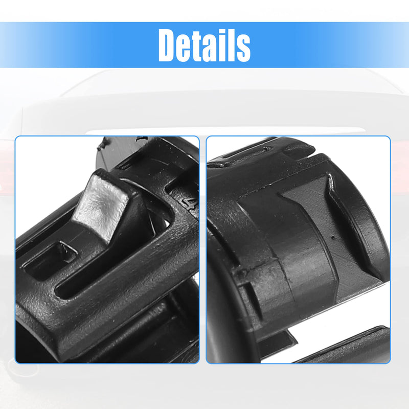 X AUTOHAUX 4 Pcs Rear Bumper Backup Parking Aid Retainer Brackets for Lexus ES350 2007-2012 for Lexus HS250H 2010-2011 No.8934833010 Parking Assist Sensor Bezels