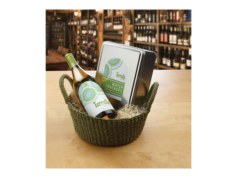 Avery Arched Wine Labels with Sure Feed for Laser Printers, 4.75" x 3.5", 40 White Labels (22826) 1