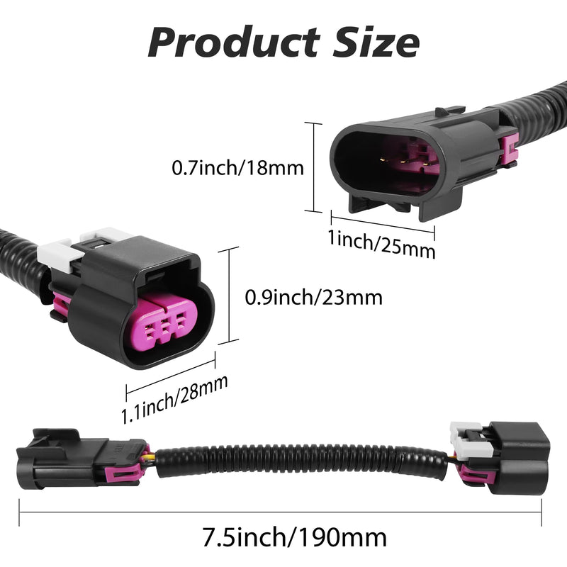 Auto Start Stop Eliminator Compatible with Chevy Malibu (2016-2018)/Cruze (2015-2018)/Chevy Equinox (2017-2018) and Cadillac XT5 (2016-2018) (Big Plug)