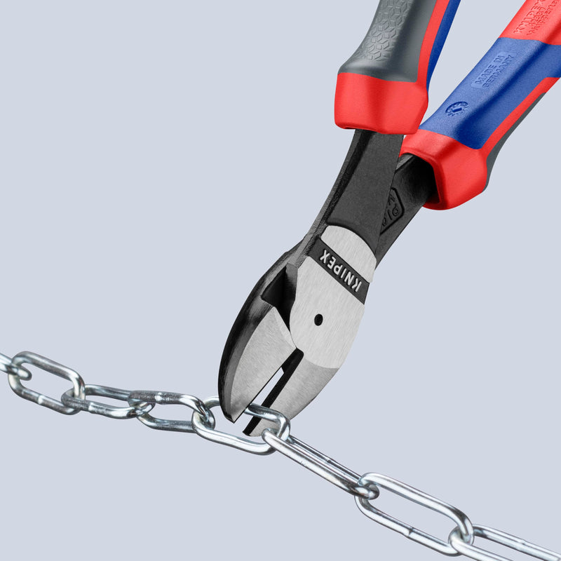KNIPEX 74 02 200 SBA Comfort Grip High Leverage Diagonal Cutters