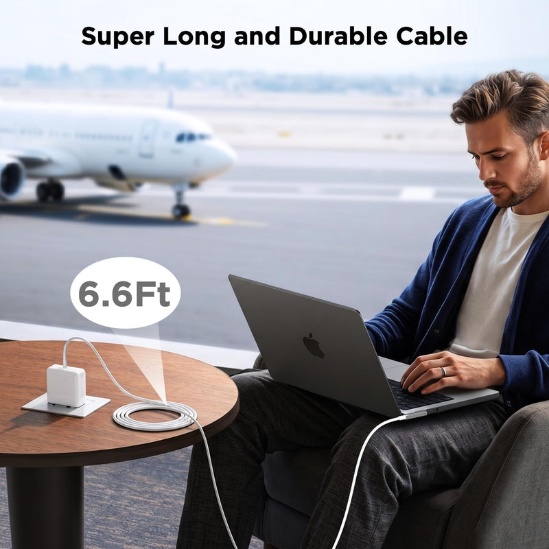 85W Charger for MacBook Pro，85W Magnetic1 L-Tip Power Adapter Charger Replacement for MacBook Pro 13/15/17 inch (Before Mid 2012 Models)