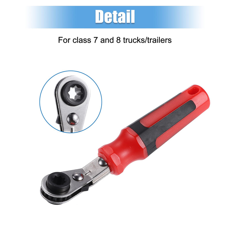 X AUTOHAUX 5/16" Automatic Slack Adjuster Release Tool Slack Adjuster Wrench for Trucks