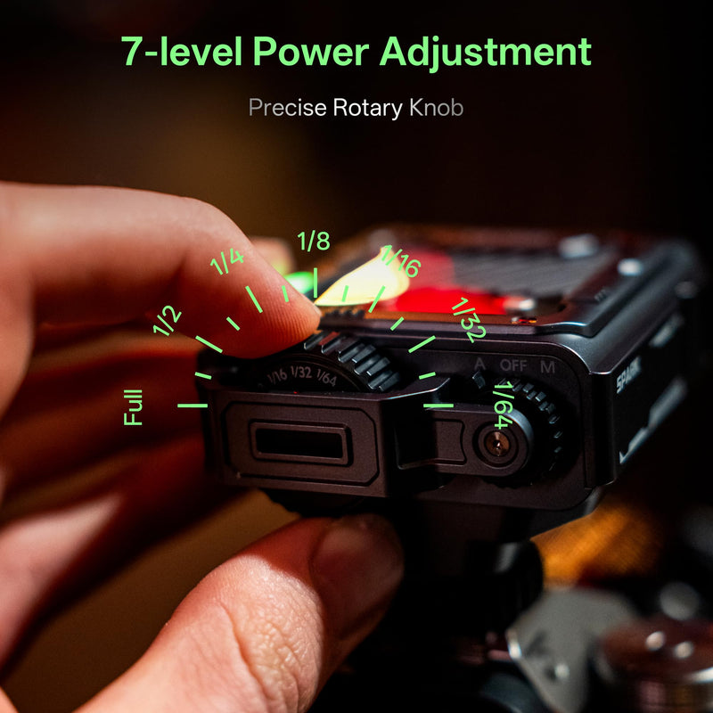 VILTROX Spark Z3-N TTL Camera Flash for Nikon, Retro Hot Shoe Flashes with TTL & Manual Modes, USB-C Rechargeable Compact Speedlite with Adjustable Brightness, Detachable Softbox, Green Spark Z3-N-Green