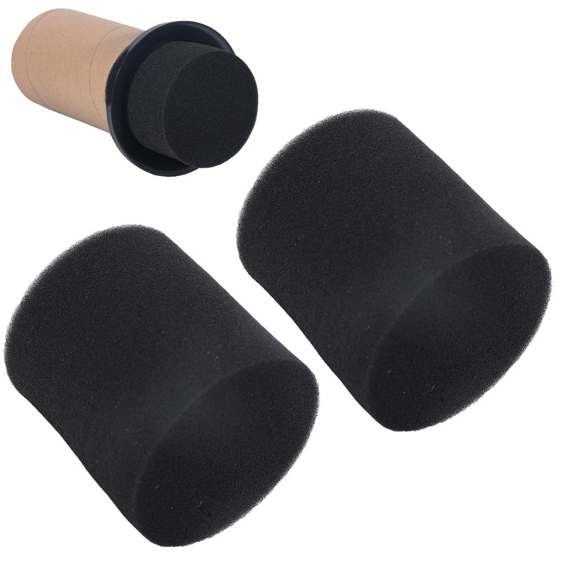Tangxi Speaker Port Tube Sponge, 2Pcs 72mm Dia 60mm Height Sponge Foam Plug for Bass Port, with Air Noise Reduction to Enhance Bass Sound for Speaker Box Cabinet