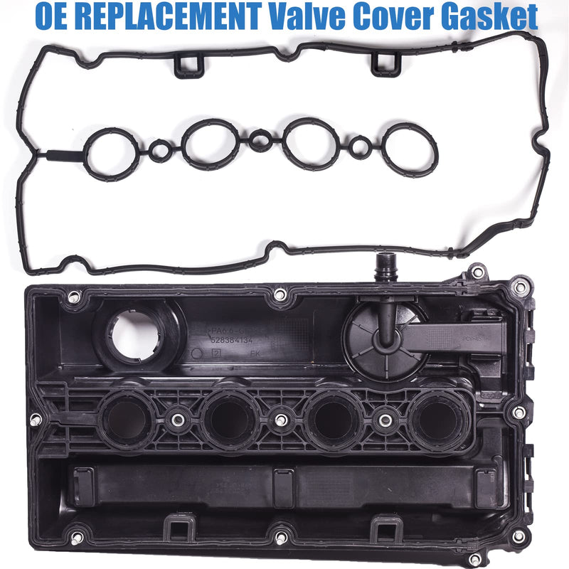 VS50779R for Chevy Cruze 1.8 valve cover gasket LS,Aveo Aveo5 1.6L 2009 2010 2011 ;Sonic LT 1.8L 2013 2014 2015 13 14 15;2008 Saturn Astra XE/XR;2009 2010 Pontiac G3 1.6L Replace Valve Cover 55354237. Cruze Valve Cover Gasket VS50779R