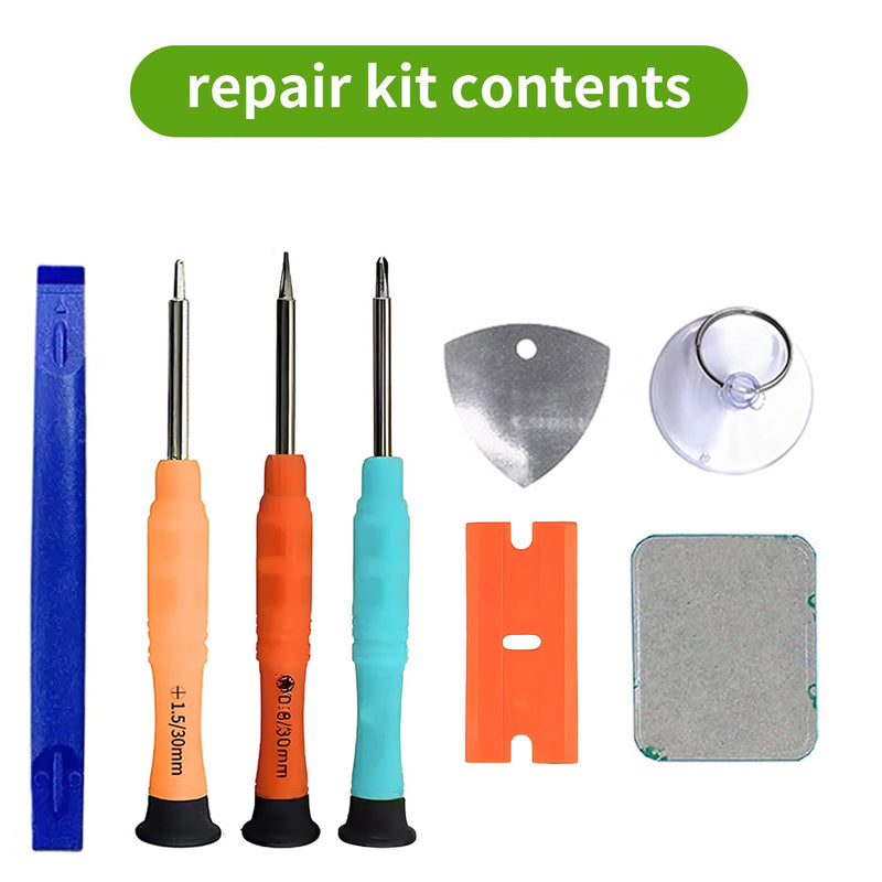 New Touch Screen Digitizer Replacement compatible with Apple Watch Series 5 / SE 44mm [With touch function] with Specialized Repair Tools Kit. (No LCD Digitizer)-With OCA adhesive