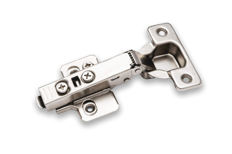 Berta 10-Pack Full Overlay Frameless Soft-Close European Hinges, 110° 3D Adjustable, Clip-On Concealed Kitchen Cabinet Door Hinges with Screws - Ideal for Modern Cabinets 10 Pieces