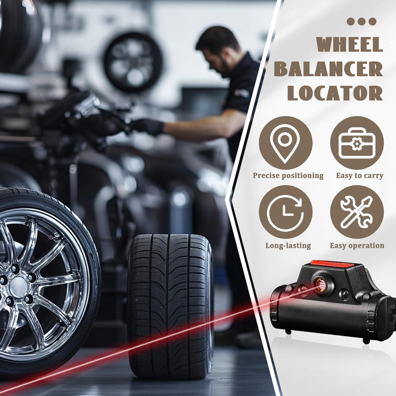 Wheel Balancer Locator, Car Wheel Balancer Machine, Manual Tire Balance Tool, Ttyre Position Tool, Accurately Attach The Weight Block, Automobile Balancing Machine