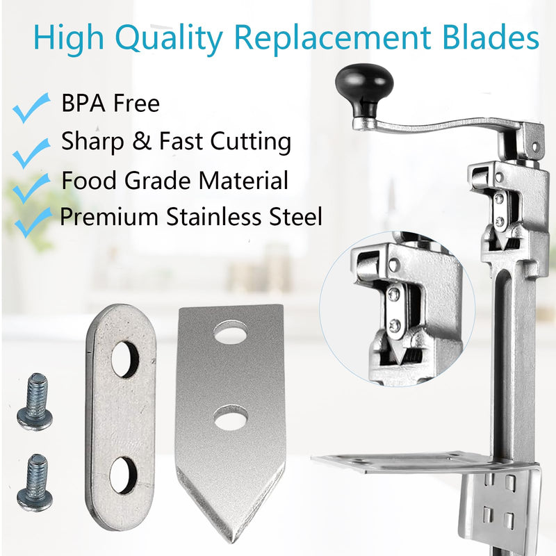 Can Opener Parts Compatible with edlund #1, KT1100 Blade/Knife & Gear Replacement Kit compatible with edlund 1, 1S, 2, S-11 Commercial Manual Can Opener Heavy Duty
