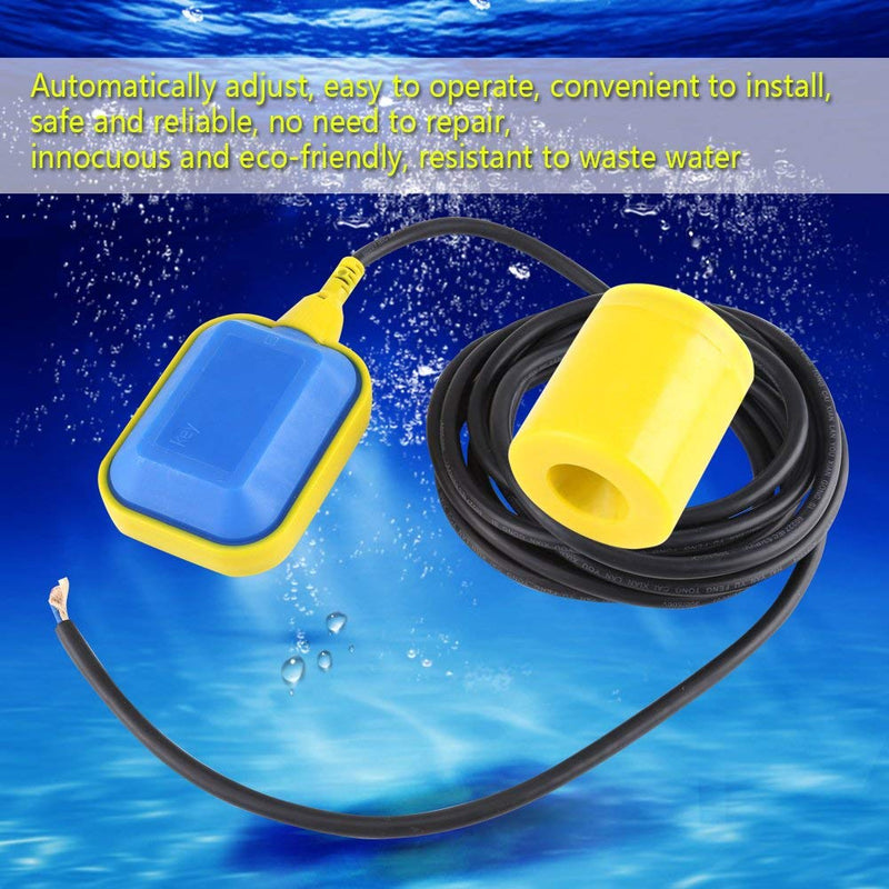 Liquid Water Level Switch Sensor Cable Type Switch Sensor Sump Fluid Controller 1.9M / 3.7M Cable(75in)