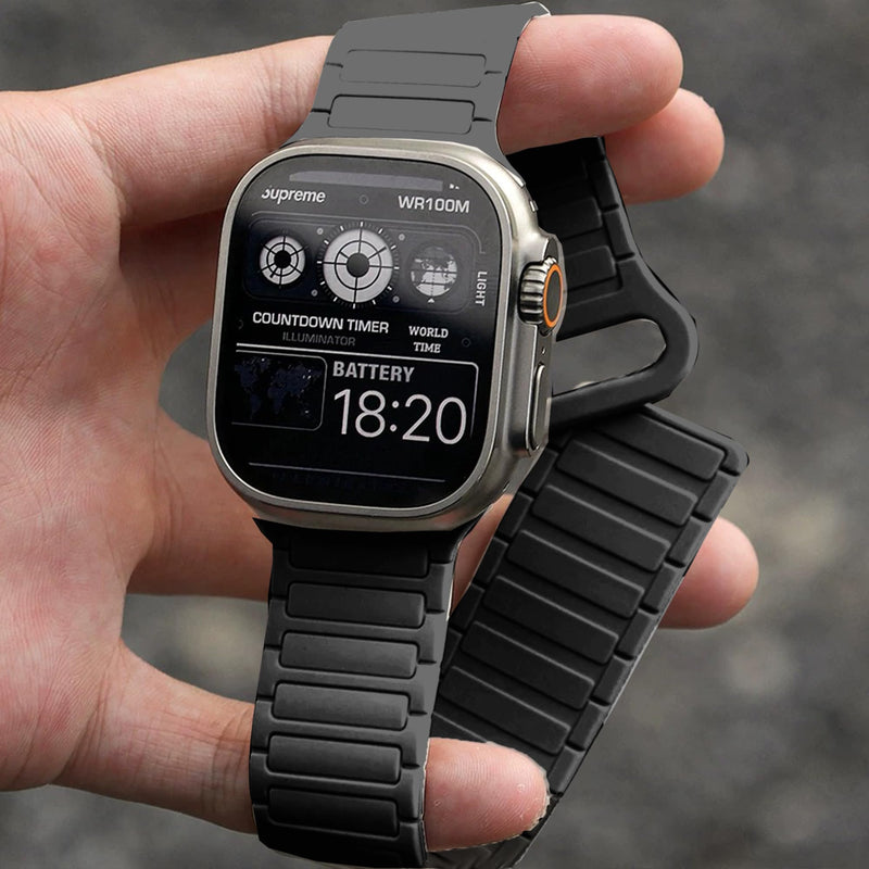 Lamshaw Compatible for Gard Pro Ultra 3 Bands, Quick Release Silicone Sport Strap Watchband Compatible for Gard Pro Ultra 3, ULTRA 2+, HEALTH 3 48mm, 41mm, HEALTH 2+, 2 Smart Watch Black 22mm size band
