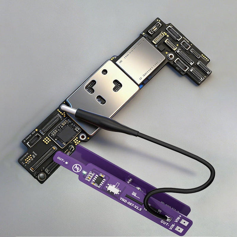 Phone Power Boot Test Clip, Motherboard Startup Current Detection Switch Clip, Battery-Free Power On Test Fixture for Unencrypted Phone Series Motherboard Repair, Short Circuit Repair Tool