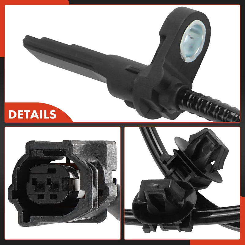 A-Premium ABS Wheel Speed Sensor Compatible with Scion & Toyota Models - FR-S FRS 2013-2016, 86 2017-2020 - Front Driver and Passenger Side, 2-PC Set, Replace# SU00300663, SU00300662